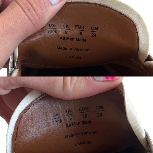 Franco Sarto Women 7.5M Crinkle Putty Patent Leather Balin Lug Sole Penny Loafer - Picture 10 of 11